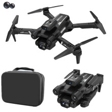 WJSXC Drone with 1080P Dual HD FPV Camera, Altitude Hold, Headless Mode, Speed Adjustment, RC Toy Gift for Kids - Black