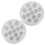 Remote Control Diving Light 2 Sets Pool Lamp Underwater Adornment Decor Electronic Component Plastic White 1
