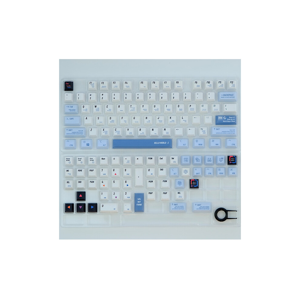 129 Keys Cherry Profile Pbt Keycaps Programmer 9110895382639