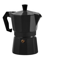 3 Cup Aluminum Moka Pot 150ml Stovetop Espresso Maker LeakProof Italian Coffee Brewer