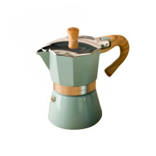Aluminum Italian Moka Pot Stovetop Espresso Maker for Rich Coffee Brewing Classic Compact Design