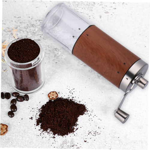 Manual Coffee Grinder with Adjustable Settings Rustless Compact Design for Home and Travel 1