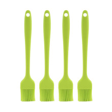 Silicone Basting Brush Set 4 Pack Food Grade Heat Resistant for Baking Cooking BBQ Green