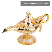 Hohlmetal-Legendenlampe mit Magischem Genie-Licht, Wunschtopf 124,56,5 cm