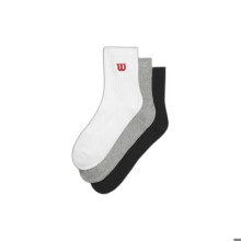 Sokken - WILSON - U Qtr - Set van 3 - Wit - Anti-geur comfort