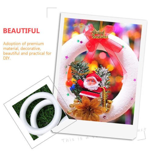 3Pcs Round Craft Rings for Projects, Florists, Weddings, DIY 1