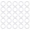 3Pcs Round Craft Rings for Projects, Florists, Weddings, DIY 1