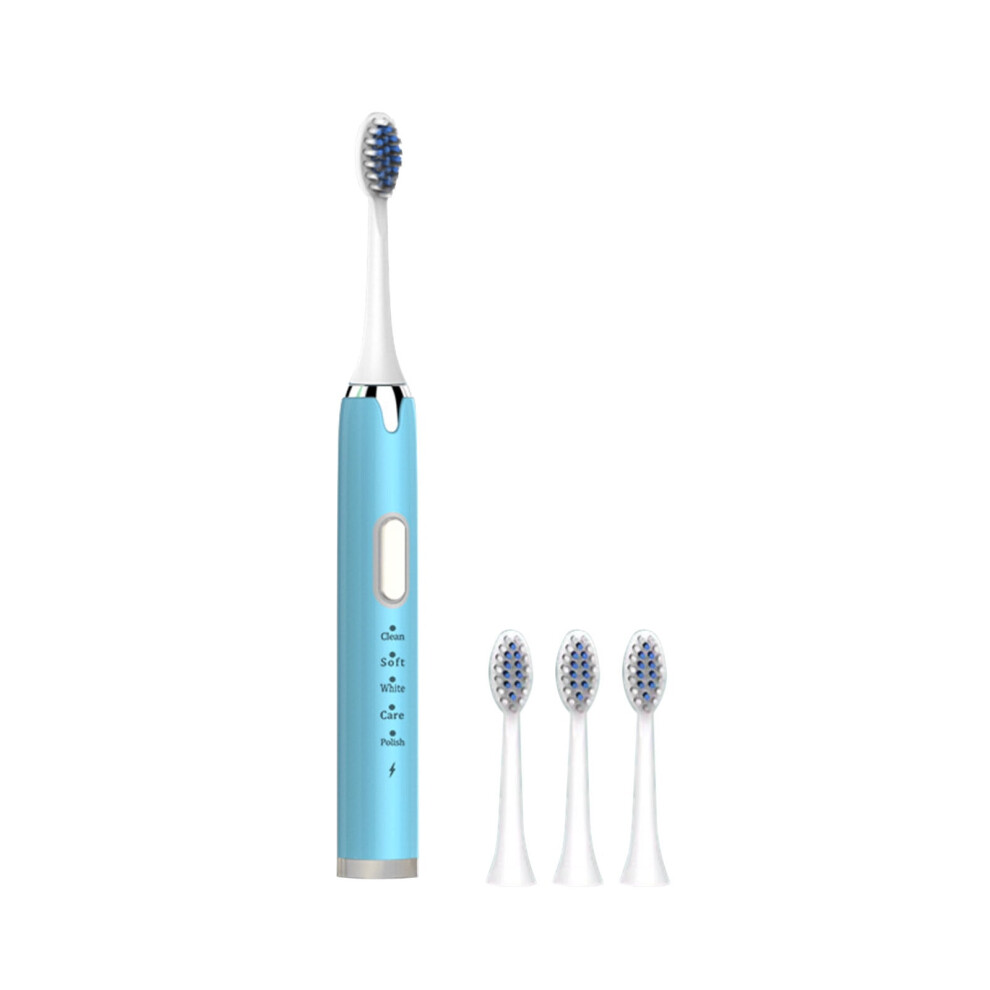 Fnyoxu Electric Toothbrush,, Low Noise, Portable, Smart Timer Electric Toothbrush IPX7 Water Electric Toothbrush Vibration