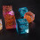 Silicone mold for polyhedral dice with engraved numbers 6