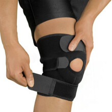 walmeck Sports Knee Brace, Black Knee Pads for Hiking and Basketball, Breathable and Protective