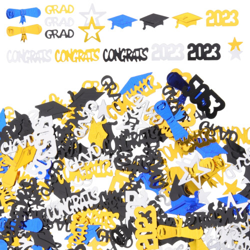 Eease 2023 Graduation Table Decorations Set Congrats Grad Confetti