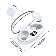 VALSEEL Wireless Earbuds Bluetooth 5.3 Sports HiGH End Intellieent Voise Reduction Utra Long Range In Car Wireless Carphones