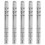 5Pcs Notebook Binding Kit 6-ring Binder Mechanism for Loose Leaf Book DIY Making 1