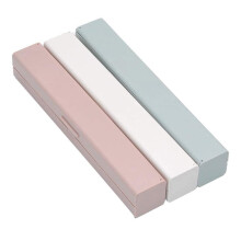 3Pcs Food Cling Cutters Cling Wrap Cutters Wrap Dispenser Boxes (Assorted Color)