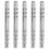 5Pcs Notebook Binding Kit 6-ring Binder Mechanism for Loose Leaf Book DIY Making 2
