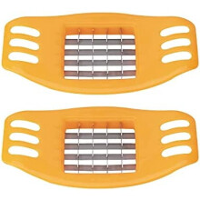 Potato Cutting 2 PCS - Zerdie, Multi-function French Fry Potato Cutter Slicer Chopper Chipper, Vegetable Chopper, Potato Slicer
