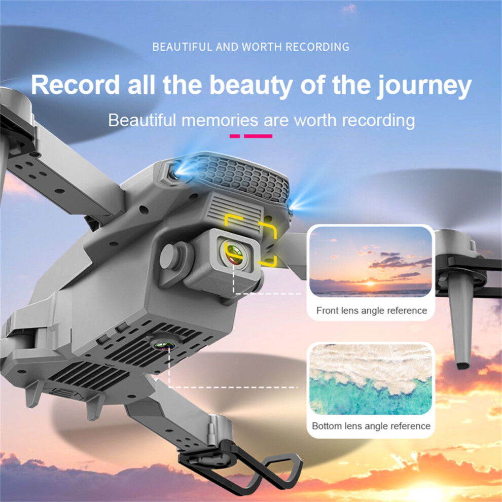 Zeceouar Drone With Camera Aerial Drone Hd Camera Quadcopter Pressure Fixed Height Remote Control Airplane 9389440802599