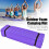 Purple Waterproof Folding Camping Foam Mat for Beach Tent Sleeping 7
