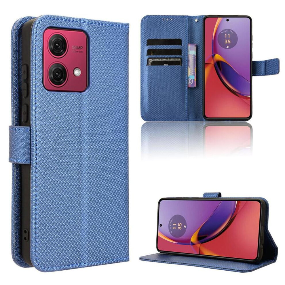 Case For Motorola Moto G84 5G Magnetic Wallet Cover Card Holder Kickstand 9389440804890