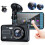 Wireless Android Auto Screen 4" Full HD Touchscreen w/ 4K Dash & Backup Cam | Compatible with ABS, Black, Akmoler 1