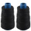 2pcs 400M 80Lbs Nylon Twisted Bowstring Thread Fishing String Sewing Cord Kite Line, Black 1