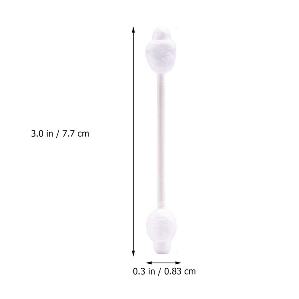 LEEYNEER Cotton Swabs Buds Baby Swab Ear Cleaning Stick Makeup Tip Q Organic Qtip Applicator Care Kidscleaner