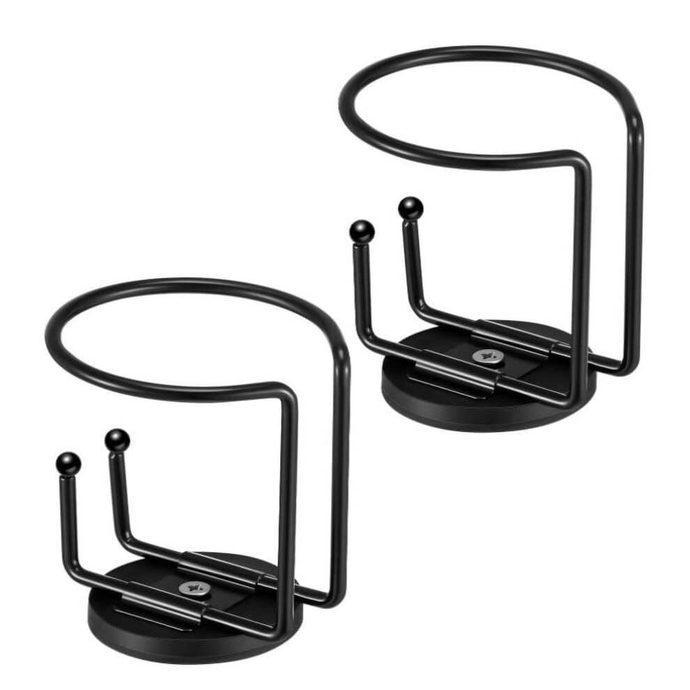 Magnetic Cup Holder, Stainless Steel Drink Caddy With Strong Magnet, Compatible With Tractor Mower Truck School Bus Fridge Treadmill (2 Pack) 9389440859807