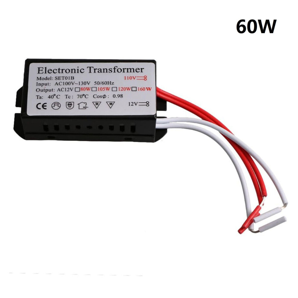 Halogen/Xenon Electronic Transformer Output 120V Input/12 Vac Output Transformer 60W 9389440860339