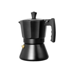 Aluminum Moka Pot Stovetop Espresso Maker Induction and Gas Compatible Italian Coffee Percolator