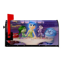 Inside Out Magnetic Mailbox Cover Garden Yard Home Decor For Outside, Decorative Outdoor Post Letter Box Wrap Decor Mail Wraps, 25.5x21 In