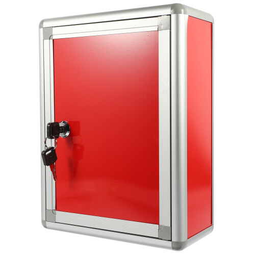 Wall Mount Mailbox Reusable Post Box Locking Letter Box Suggestion Box Collection Box