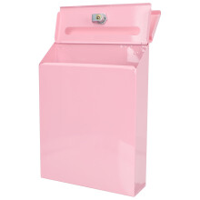 Pink Mailbox Decked Accessories Office Mailboxes Iron High Quality