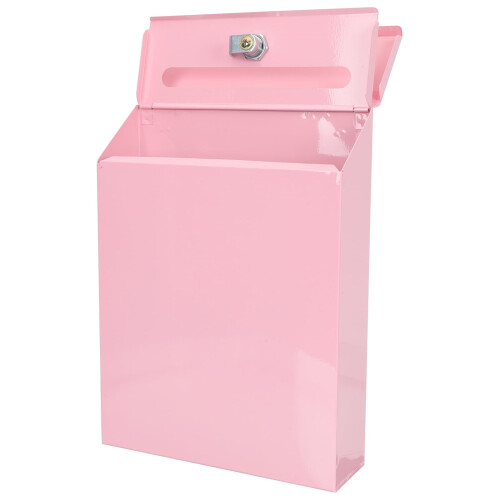 Pink Mailbox Decked Accessories Office Mailboxes Iron High Quality