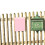 Pink Mailbox Decked Accessories Office Mailboxes Iron High Quality 2
