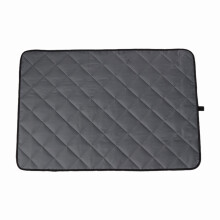 Anuirheih Dog Ice Mat, Non-harmful Gel Self-Cooling Pad, Leakproof & Scratch-Resistant for Dogs Cats, 29.5x19.7inch, Gray
