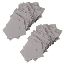 TO-247 Transistor Silicone Insulator Insulation Sheet 26mmx20mm 100 Pcs