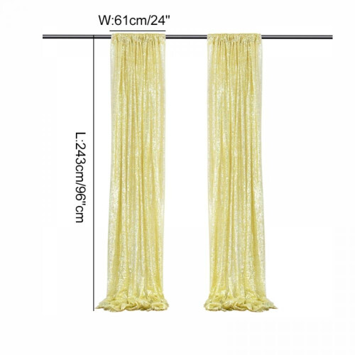 Sequin Curtains,Sequins and Shine Colorful Blackout Curtain Panel Drapes 1