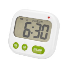 Visual Timer for Kids with Sounds/Alarm, 1-10 Min & 20 Sec Sand Timers, Digital Countdown Clock, Compatible with Steamed Hams Pin
