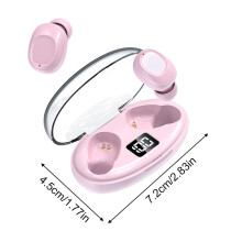Summer Savings Clearance Items Home Deals! Zeceouar Bluetooth 5.3 Sports HiGH End Intellieent Voise Reduction Utra Long Range In Car Wireless hones