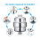 Shower filter for hard water - Water purifier 380 3