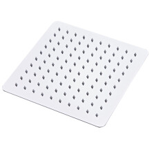 Square Shower Head Stainless Steel Ultra-thin Waterfall Shower Heads Square High Pressure Rainfall Shower Head Rain Showerheads (4 inch)