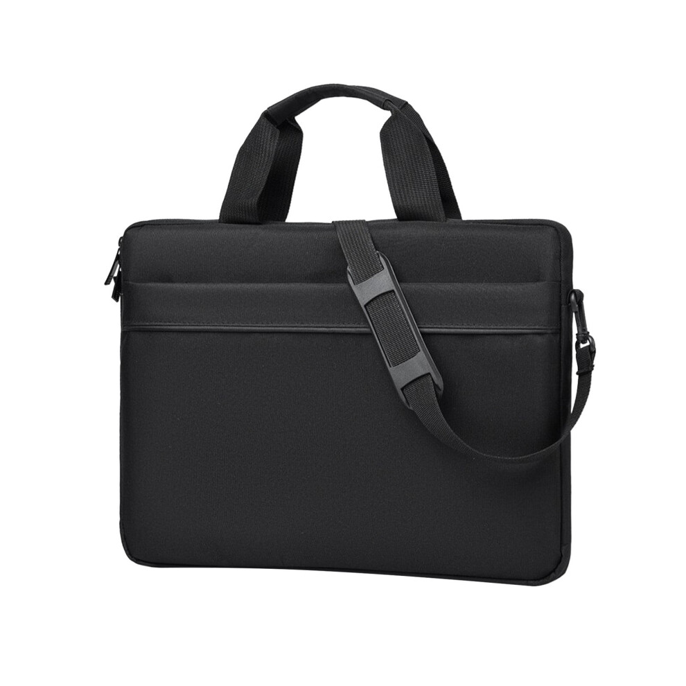 Clearance! Lulshou Laptop Tote Bag, 14.1" Compatible With Multiple Laptops, Lightweight Fabric, Stylish Business Casual Design, Black 9110895387955