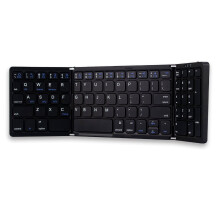 Foldable Keyboard -Folding Wireless Keyboard with Touchpad Mouse Rechargeable Mini Keyboard for Phone PC