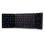Foldable Keyboard -Folding Wireless Keyboard with Touchpad Mouse Rechargeable Mini Keyboard for Phone PC 1