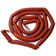 ICC GCHA444025-FCR / 25' RED Handset Cord