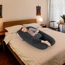 feimajia U-shaped Maternity Pillow Pillow Cover Washable Removable Maternity Pillow Cover