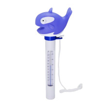 Wadada Floating Pool Thermometer, Large Display with String, Shatter Resistant, Pro Pond Thermometer compatible with Outdoor & Indoor Pools, Spas,