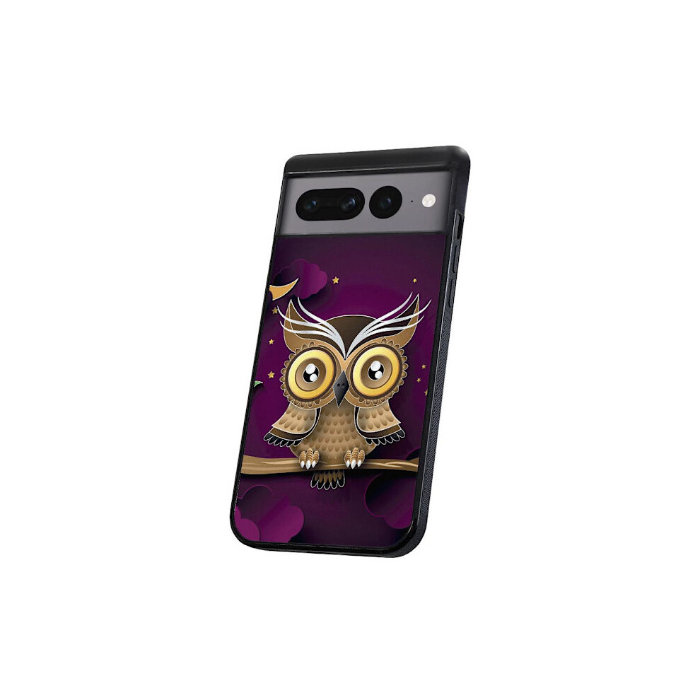 Google Pixel 7 Pro - Case/Mobile Case Light Owl Brown 9110895391846