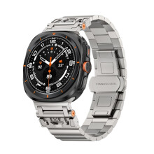 Stainless steel watch strap for compatible with Samsung Galaxy Watchung Galaxy Watch Ultra - GD1024003 Steel