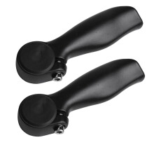 Guangmc 1 Pair Vice Handlebars Mountain Bike Deputy Handle Bar for Outdoor Mountain Bike (Black)